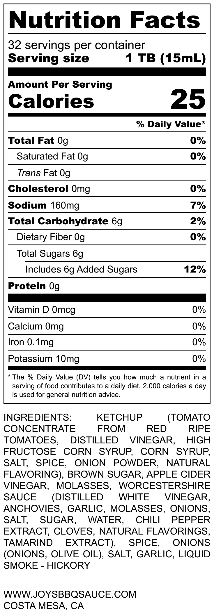 The Original BBQ Sauce